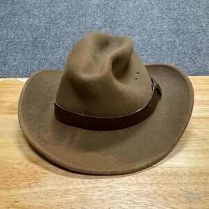 Pendleton Fedora Hat Mens Medium Brown Indianan Jones Archeologist Wool